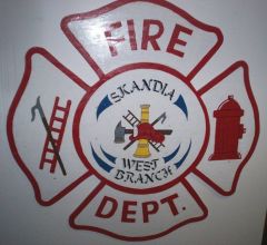 FIre department sign