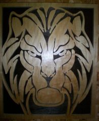 lions face