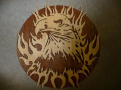 flaming eagle