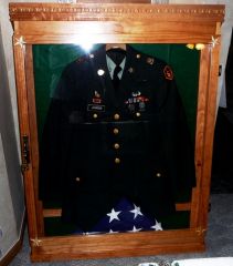Uniform display case