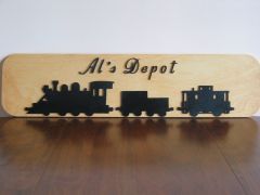 RR Door Plaque