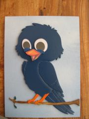 Happy Bluebird Toon
