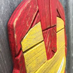 Captain America & Iron Man Lath Art