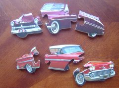 Car Puzzle Disassembled