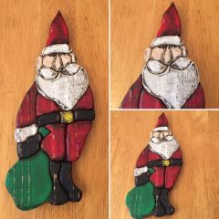 Folk Art Santa