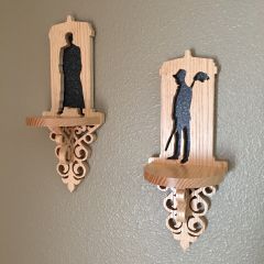 Doctor Who Candle Sconce