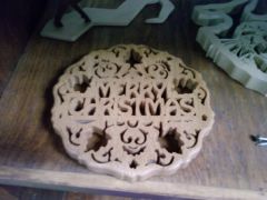 Merry Christmas Trivet