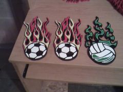 soccerballs & volleyball