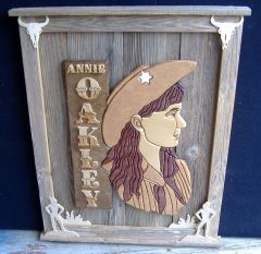 Annie Oakley with Frame