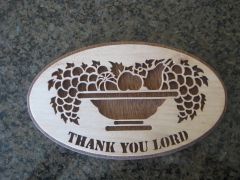 thank You Lord plaque