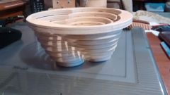 Spiral bowl side view