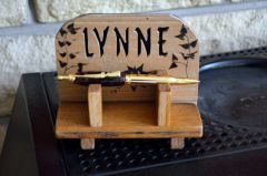 named Pen stand