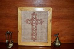 Framed cross