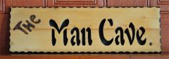Man cave sign