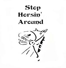 horsing around