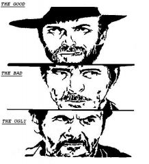 THE GOOD,THE BAD THE UGLY pattern