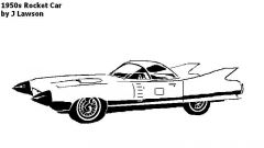 1950s Rocket Car.pattern