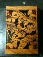 butterflies plaque