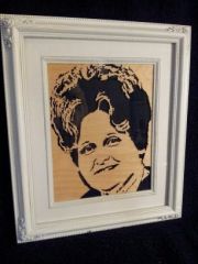 bertha framed
