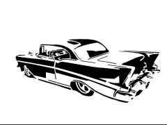 57 chevy Bw