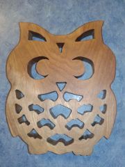 Owl trivet Cut