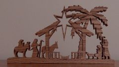 Manager scene with palm trees