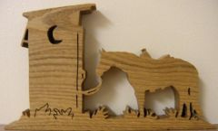 Horse & Outhouse