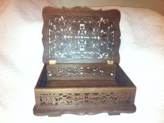 Walnut Scroll Saw Box