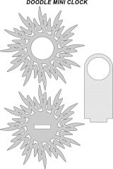 DOODLE MINI CLOCK