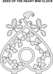 seed Of The heart mini clock
