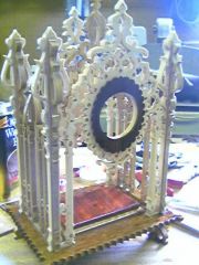 Queen anne clock frame