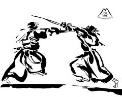 Sumi-e Kendo