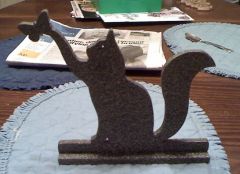 Cat & butterfly