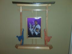 martial arts picture frame