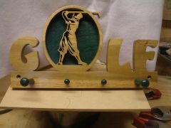 D008   Golf Key Rack