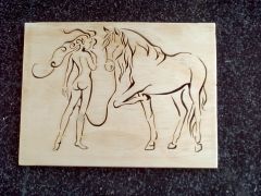 Girl & Horse