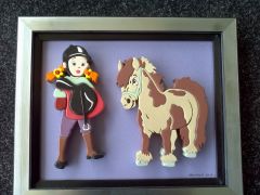 Girl & Pony No1