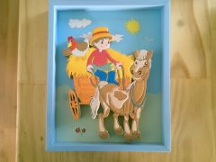 Boy On Cart