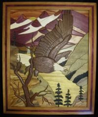 Eagle's Realm Intarsia