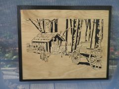 Wagon And shed