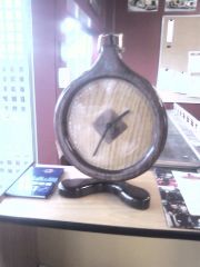 Hanging Oak Clock 2