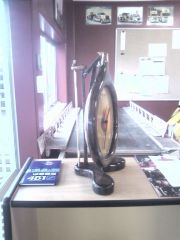Hanging Oak Clock