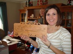 Merry Christmas Plaque