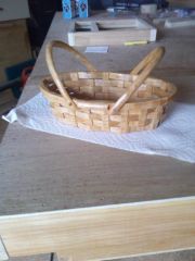 wood basket