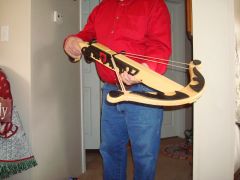 Rubber Band Cross Bow