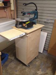 Scroll Saw Portable Workstation