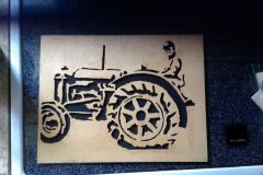 Jack on his old Fordson tractor