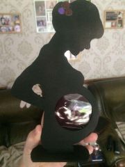 Pregnancy scan photo frame