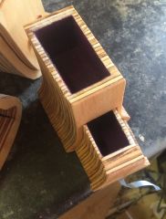 Secret drawer in Ruby's box