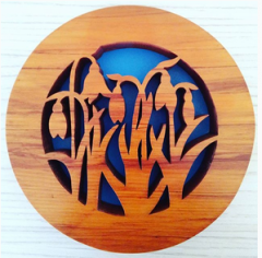 Snowdrop plaque